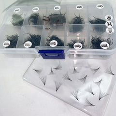 14D Promade Handmade Loose Volume Fans MIX LENGTH Pre-made Loose Fans