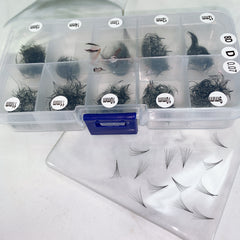 8D Promade Handmade Loose Volume Fans MIX LENGTH Pre-made Loose Fans