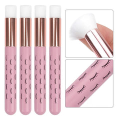 Lash Foam Cleanser Cleaning Brush With Lash Icon (Baby Pink)