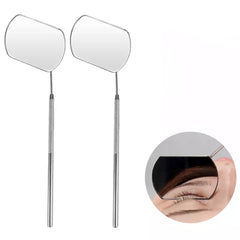 Stainless Steel Giant Large XL Handheld Lash Dental Mirror - Lashpire