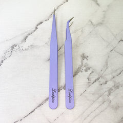 MARKDOWNS - 2pcs/set Barney Purple Tweezers Set (Pastel Lovin Collection)