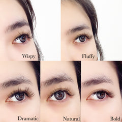 LASHPIRE® Cluster Lash Segments Individual Segmented False Eyelashes DIY Eyelash Extensions