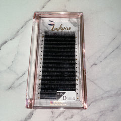 D CURL 0.05mm MIX LENGTH 10-11-12mm Camellia Lash Tray