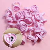 Pink Sweetheart Smart Glue Ring Holder Easy Fan Auto Bloom