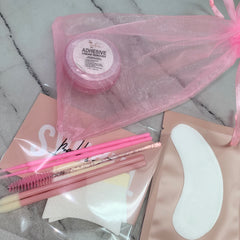 LASHPIRE® Glue Remover Set Elite Jelly Pink Eyelash Extensions Glue Remover Kit
