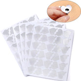 Heart Aluminium Foil Sticker Glue Holder For Eyelash Extensions