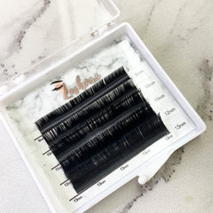 LASHPIRE® CAPSULE COLLECTION D CURL 0.10mm MIX LENGTH Mini Lash Tray