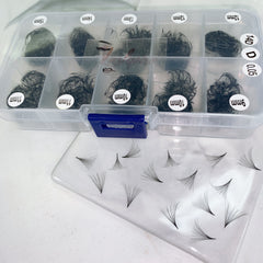 14D Promade Handmade Loose Volume Fans MIX LENGTH Pre-made Loose Fans