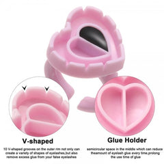 Pink Sweetheart Smart Glue Ring Holder Easy Fan Auto Bloom