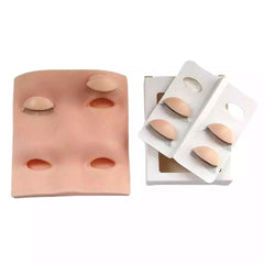 Mannequin Head with Removable Replaceable Eyelids