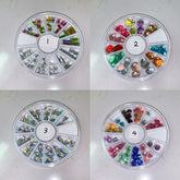 3D Nail Deco Nail Art Nail Charm Phone Charms Large Diamond Glitter Gems Jewelry Rhinestone Crystals Color Stones Nail Decal Manicure Pedicure 3D nail art design UV Gel Polish Nail Decoration Tools Nail Supplies