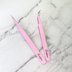 2pcs/set Pastel Pink Tweezers Set (Pastel Lovin Collection)