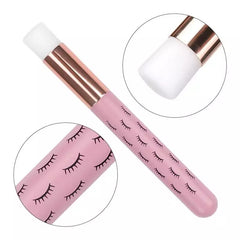 Lash Foam Cleanser Cleaning Brush With Lash Icon (Baby Pink)