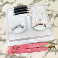3 in 1 Mannequin Head Practice Training Tray