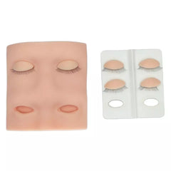 Mannequin Head with Removable Replaceable Eyelids