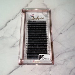 D CURL 0.05mm MIX LENGTH 8-9-10mm Camellia Lash Tray