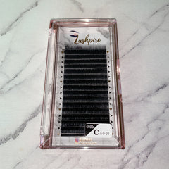 C CURL 0.05mm MIX LENGTH 8-9-10mm Camellia Lash Tray