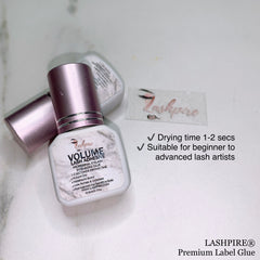 Eyelash Extensions Glue - LASHPIRE® Premium Label - Lashpire