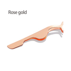 Strip Eyelash Tweezer Lash Applicator - Rose Gold - Lashpire