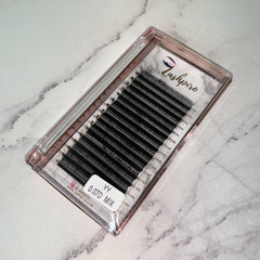D CURL 0.07mm MIX LENGTH YY Premade Volume Lash Tray - Lashpire