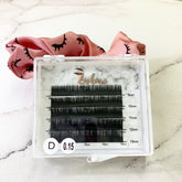 LASHPIRE® CAPSULE COLLECTION D CURL 0.15mm MIX LENGTH Mini Lash Tray