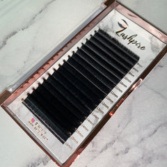 D CURL 0.07mm MIXED LENGTH Easy Fan Fast-fanning Lash Tray