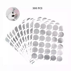 Round Aluminium Foil Sticker Glue Holder For Eyelash Extensions