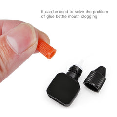 Glue Pin Needle Caps for Eyelash Extensions Glue Adhesive Bottle