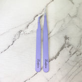 MARKDOWNS - 2pcs/set Barney Purple Tweezers Set (Pastel Lovin Collection)