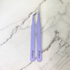 MARKDOWNS - 2pcs/set Barney Purple Tweezers Set (Pastel Lovin Collection)