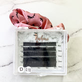 LASHPIRE® CAPSULE COLLECTION D CURL 0.10mm MIX LENGTH Mini Lash Tray