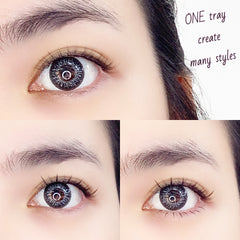 LASHPIRE® Cluster Eyelashes False Lash Self-Grafting DIY Eyelash Extensions Kit Mix A Shape Spike Wispy Natural Fishtail Cluster Lashes