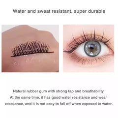 6pcs/set Professional False Eyelash Glue Lash Glue Waterproof False Eyelashes Makeup Glue Adhesive Lash Lift Curl Cosmetics (Dark Black)