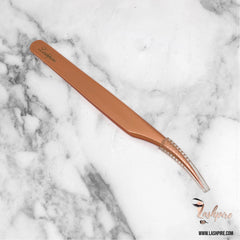 Isolation Curve Tweezers (Rose Gold) - Lashpire