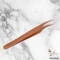 Isolation Curve Tweezers (Rose Gold) - Lashpire