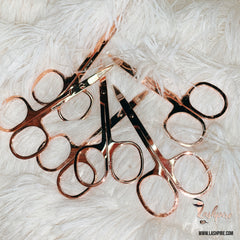 LASHPIRE® Portable Scissors - Rose Gold - Lashpire