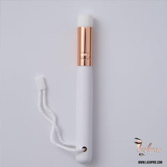 Lash Foam Cleanser Cleaning Brush with handle (White) - Lashpire