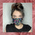 Black LV Luxury Designer 3-Ply Non-woven Protective Face Mask - Lashpire
