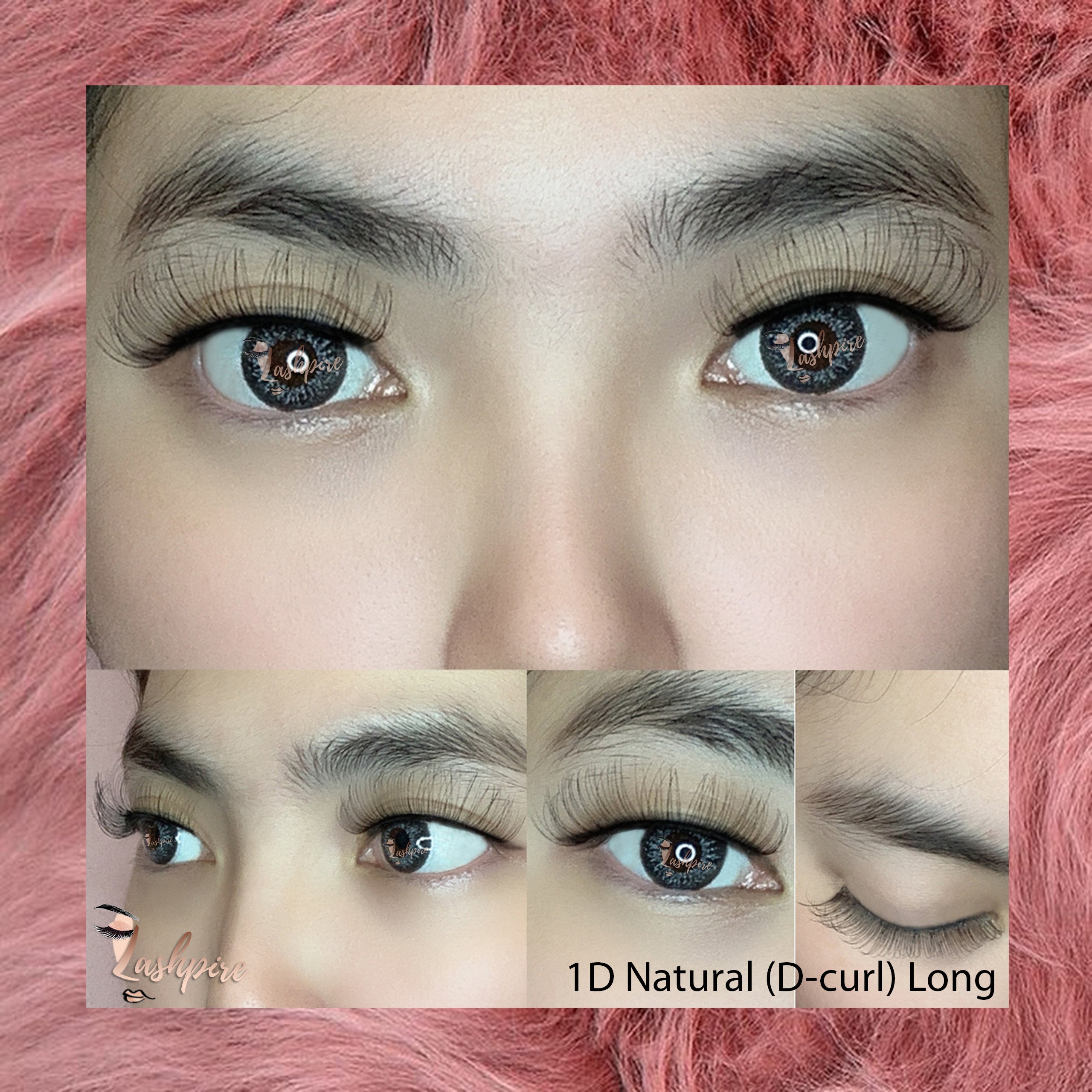 LASHPIRE® Custom Handmade Strip Lashes | Natural Classic - D Curl (Long) - Lashpire