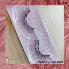 LASHPIRE® Custom Handmade Strip Lashes | Natural Classic - D Curl (Short) - Lashpire