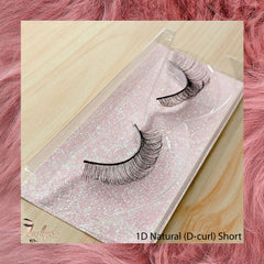 LASHPIRE® Custom Handmade Strip Lashes | Natural Classic - D Curl (Short) - Lashpire