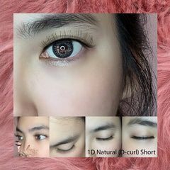 LASHPIRE® Custom Handmade Strip Lashes | Natural Classic - D Curl (Short) - Lashpire