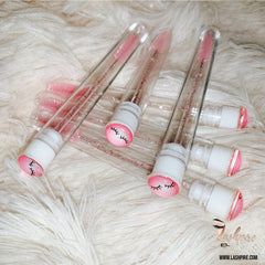 Pink Lash Extensions Wands Eyelash Spoolie in Tube - 1 pc - Lashpire