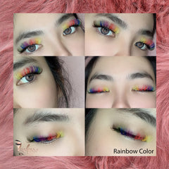 LASHPIRE® Custom Handmade Strip Lashes | Rainbow Volume - Lashpire