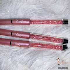 Pink Reusable Rhinestone Mascara Spoolie Eyelash Wand Applicator Brush - Lashpire