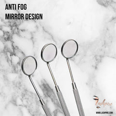 Stainless Steel Standard Handheld Lash Dental Mirror - Lashpire