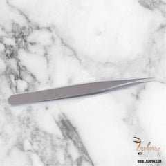 Straight Tweezers (Silver) - Lashpire