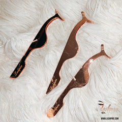 Strip Lash Tweezer Applicator - Rose Gold - Lashpire