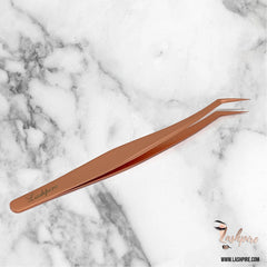 Volume Tweezers (Rose Gold) - Lashpire