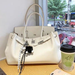 (CUSTOM ORDER) White BK INS Shoulder Bag
